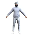 Cartoon Man Characters Modern Characters Social Youth Fashion Men Game Characters Game Characters 3d model