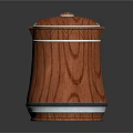Wooden Mugs With Decorative Handles For Household Daily Use