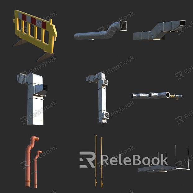 Ventilation Duct Barrier model