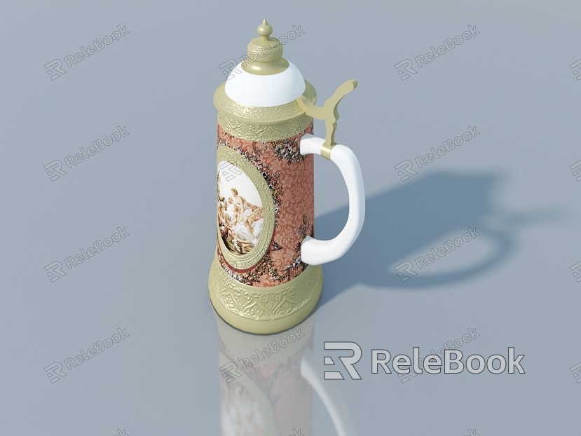 Cup Cake Food Tea Cup Tea Ceremony model