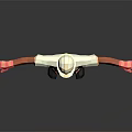 Construction Worker Character With White Hard Hat Pink Gloves And Outstretched Arms