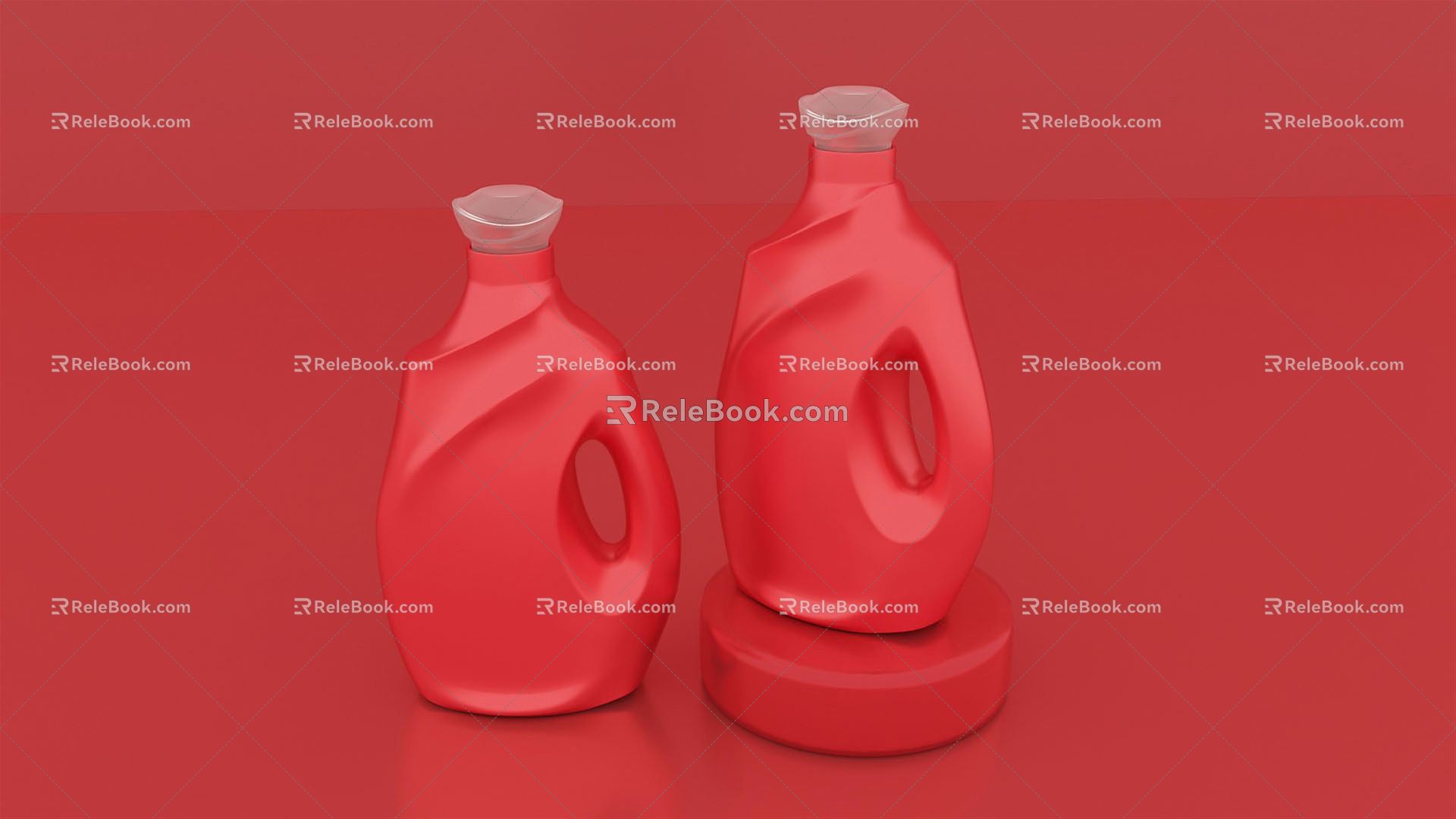 Modern Laundry Liquid Daily Detergent 3d model