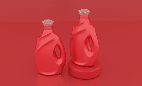 Modern Laundry Liquid Daily Detergent 3d model