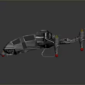 Advanced Metallic Gray Drone With Multiple Rotors Transparent Canopy And Propellers Design