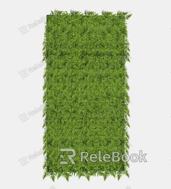 decorative landscape plant green plant wall flower stand green plant model