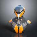 Sci-Fi Armor Alien Armor Sci-Fi Armor High-Tech Armor Futuristic Armor Alien Warrior Armor 3d model