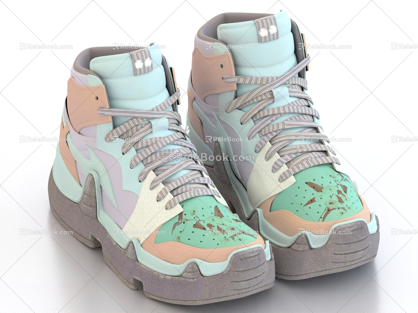 Shoes Basketball Shoes sneaker Mountaineering Shoes Outdoor Shoes Casual Shoes 3d model