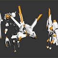 Modern Transformers Gauda Warrior Gauda Mecha Warrior 3d model