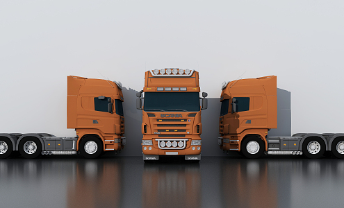 Modern toy car truck toy 3d model