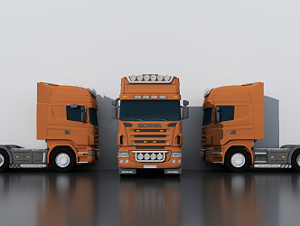 Modern toy car truck toy 3d model