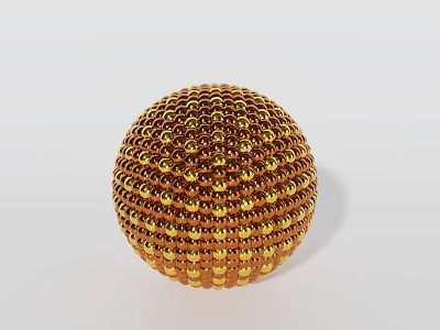 Nanosphere renderings 3d model Nanosphere renderings 3d model