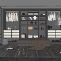 Modern Cloakroom Home Cloakroom 3d model