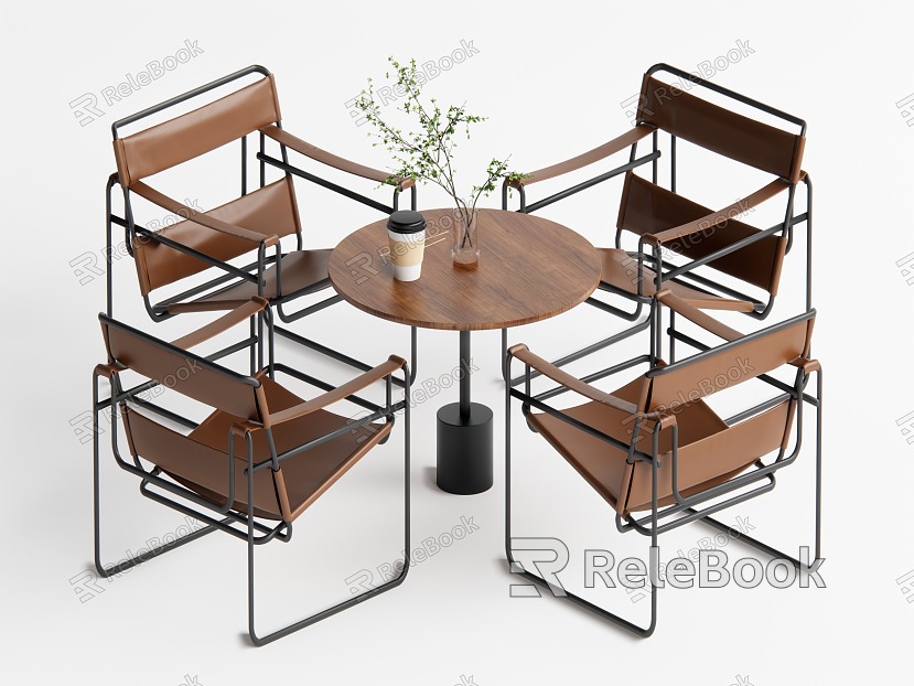 Modern leisure tables and chairs model