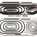 Industrial Equipment Mechanical Components With Ring Gears And Various Sizes Seal Rings