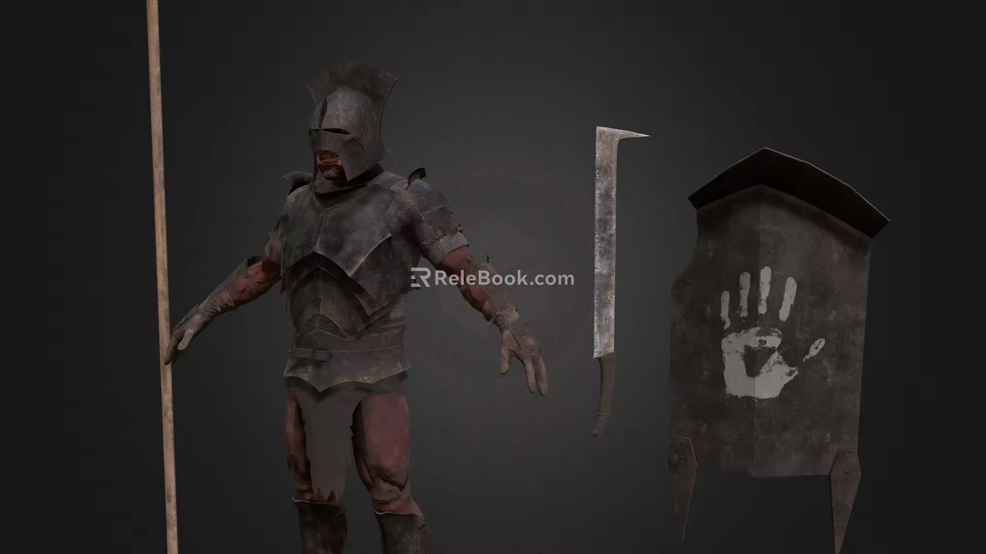 Weapon uruk bag 3d model