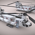 Fighter Helicopter Fighter Fighter Aircraft Armed Helicopter Military Aircraft 3d model