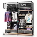 Sports Themed Clothing Store Featuring Adidas Puma Hoodies Jackets Caps And Nike Backpacks