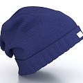 Knitted Hat Warm Hat 3d model