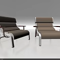 Modern Single Sofa with Light Brown Upholstery Wooden Armrests and White Legs Design