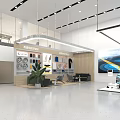 LETIN Auto 4S Dealership Modern Building Exterior With Glass Curtain Walls And Displayed Cars