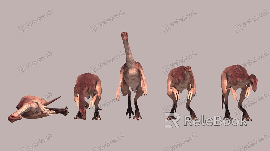 Next Age Dinosaur Ostrich Dragon model