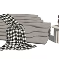 Modern Multiplayer Sofa 3d model