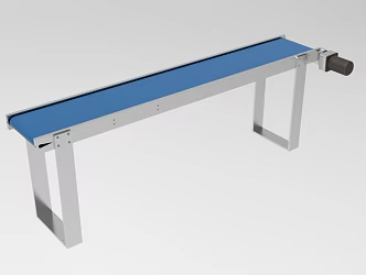 Automatic assembly line conveyor belt conveyor belt transmission equipment 1435 3d model