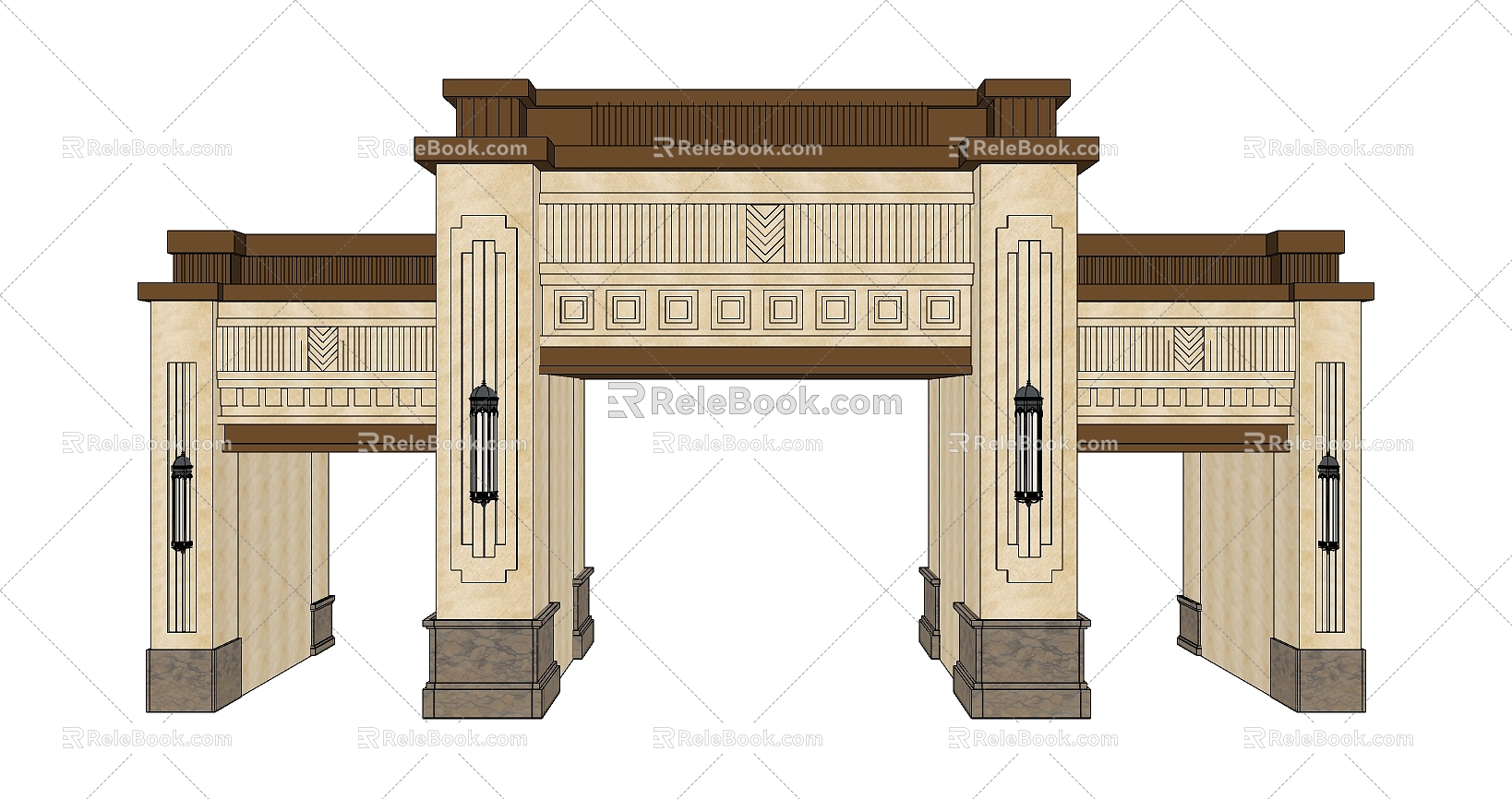 Gate 3d model