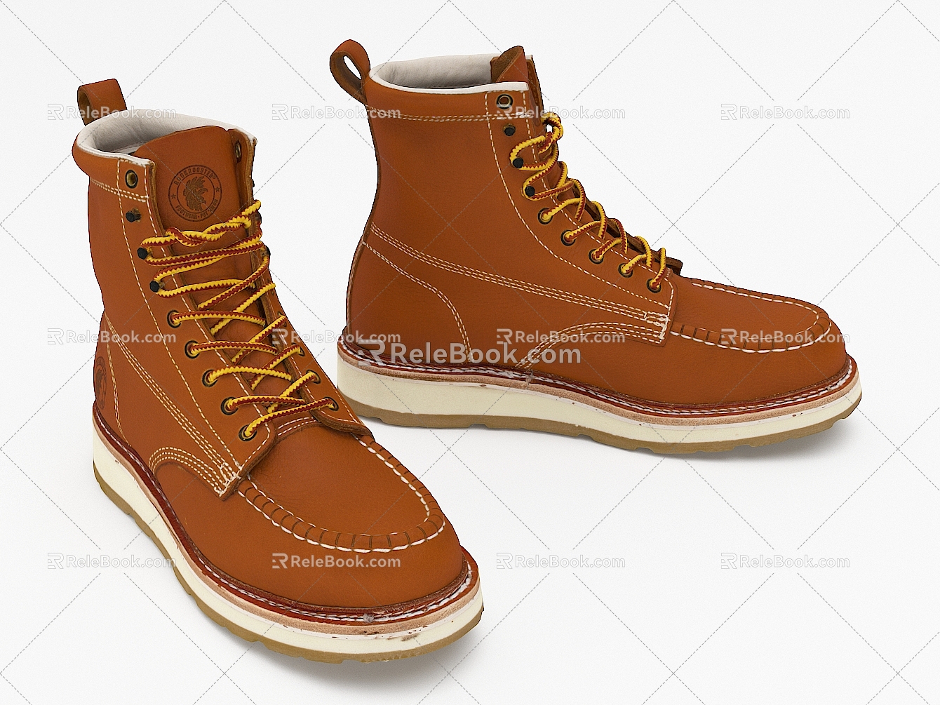 Modern Boots 3d model