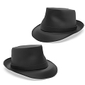 Modern hat 3d model