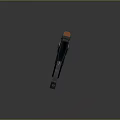Modern Gun Sci-Firearms Sci-Fi Game Gun Games Firearms Game Gun 3d model