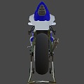 Yamaha YZF R6 Moto 3d model