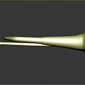 Golden Brass Trombone Musical Instrument With Shiny Polished Surface And Reflective Finish