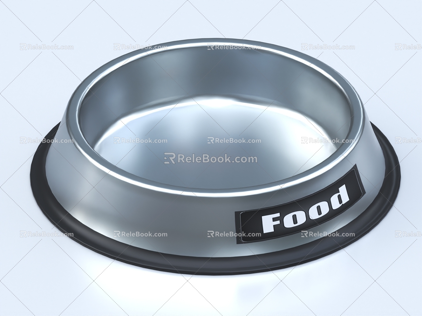 Dog food basin pet basin dog rice bowl cat food basin 3d model