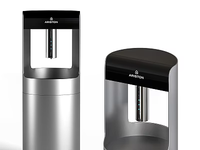 ARISTON Modern Waste Bins With Different Designs And Stainless Steel Bodies 3d model