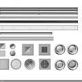 Different Types Of Air Conditioner Air Vents With Round Square And Rectangular Designs