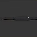 Modern Dark Colored Submarine Watercraft With Streamlined Design And Conning Tower