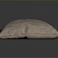Soft Linen Pillow Cushion For Home Living With Natural Texture And Decorative Pattern