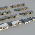 Aerial Planning of Residential Building Layout Design with Multiple Architectural Models
