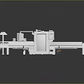 Automated Industrial Production Line Equipment Featuring Conveyor Belts And Mechanical Processing Units