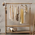 Wooden Clothing Racks For Clothes Storage And Home Decor