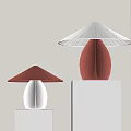 Modern table lamp 3d model