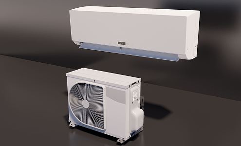 Modern Air Conditioner External Air Conditioner External Air Conditioner Combination 3d model