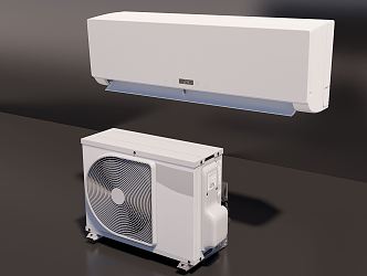 Modern Air Conditioner External Air Conditioner External Air Conditioner Combination 3d model