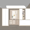 Nordic Bookcase 3d model