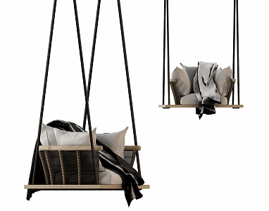 Nordic Hanging Chair 3d model