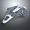 Modern Spaceship Spacecraft 3d model