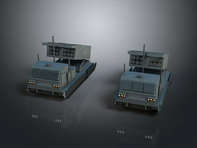 missile vehicle anti-aircraft missile vehicle cruise missile vehicle anti-tank missile vehicle military vehicle military vehicle transportation 3d model