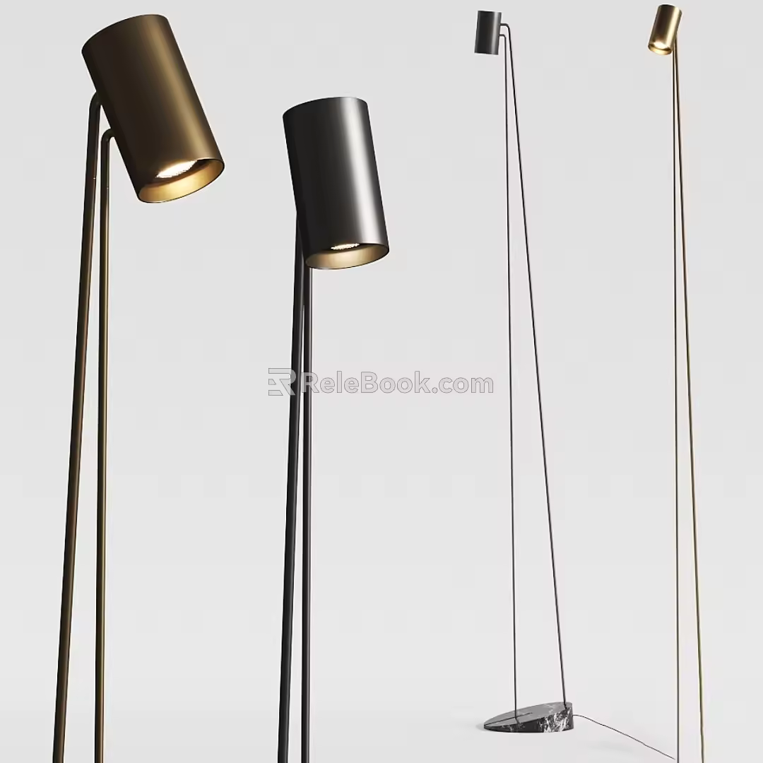 Light Luxury Floor Lamp Simple Floor Lamp Minimalist Floor Lamp Metal Floor Lamp Iron Floor Lamp Outdoor Floor Lamp 3d model