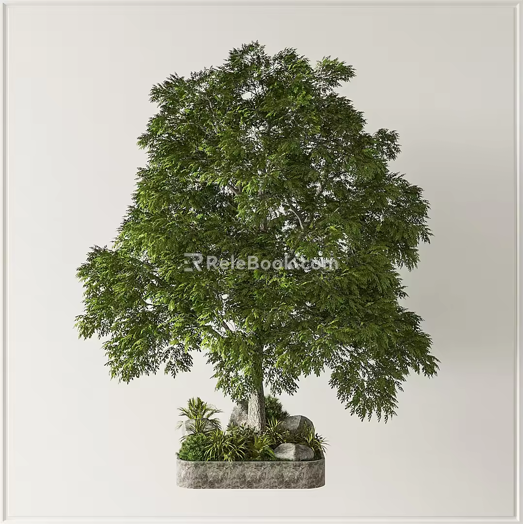 Modern Tree Landscape Tree 3d model